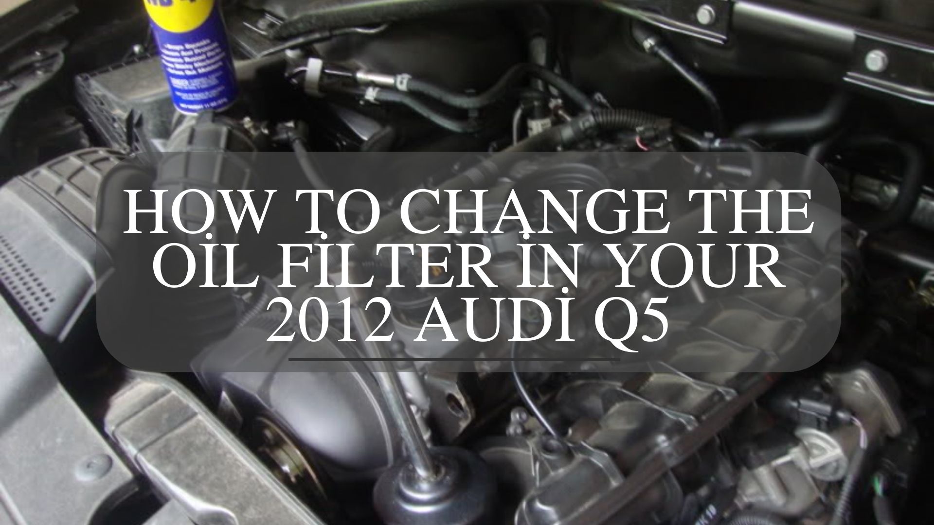 How to Change the Oil Filter in Your 2012 Audi Q5